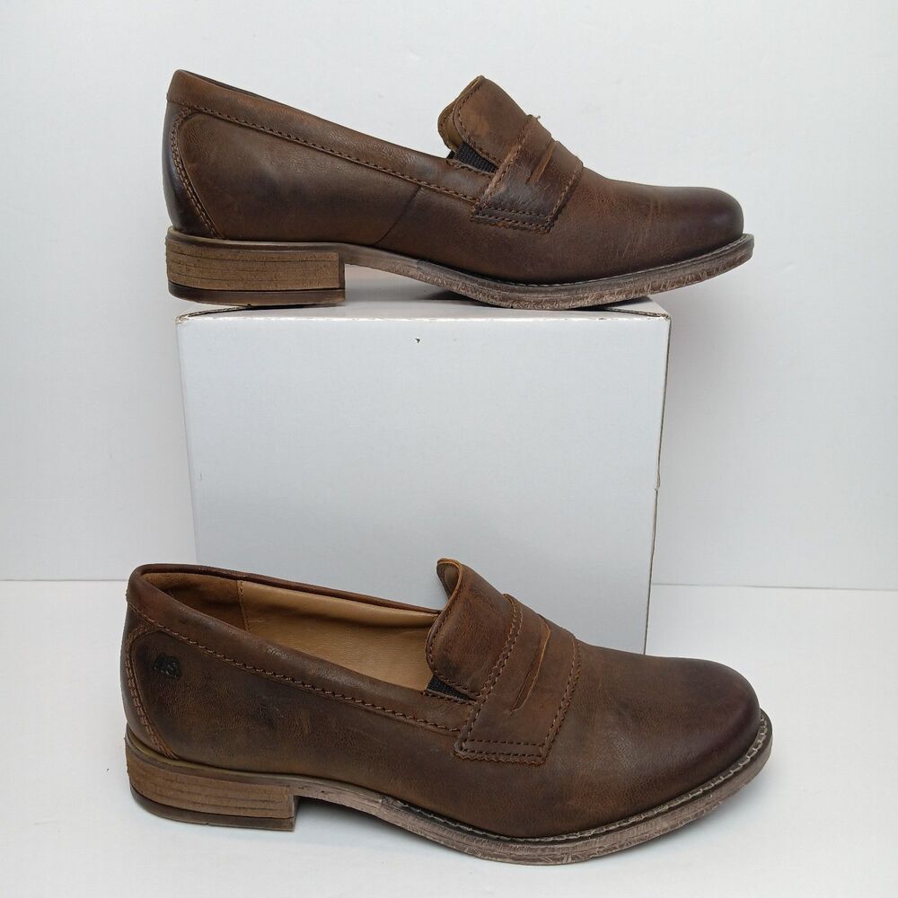Josef Seibel Sienna 96 Womens Loafer Brown Leather Shoes Made in India EU37